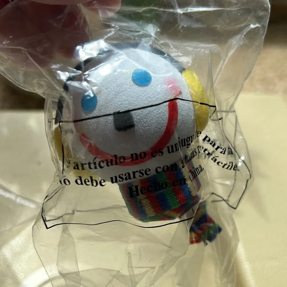 RARE Car 🚘 Antenna covers by Jack in the Box 2005 Snowman ⛄️ Reindeer 🦌 NYE 🎉